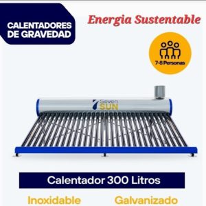 Calentador solar por gravedad Seven Sun 300 litros