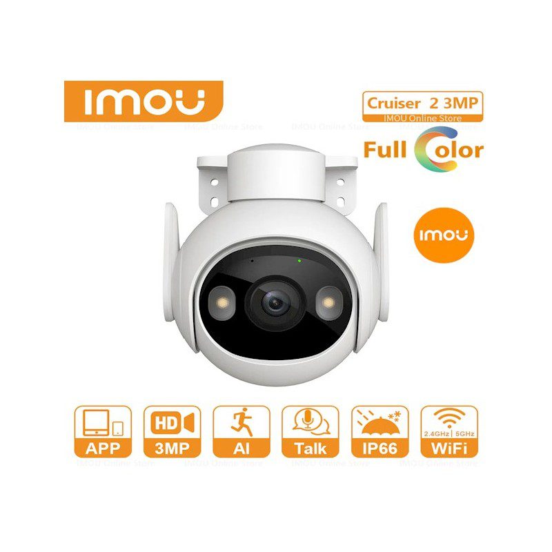 Cámara IP Cruiser 2 de 3MP/2K 25 FPS - Imagen 2