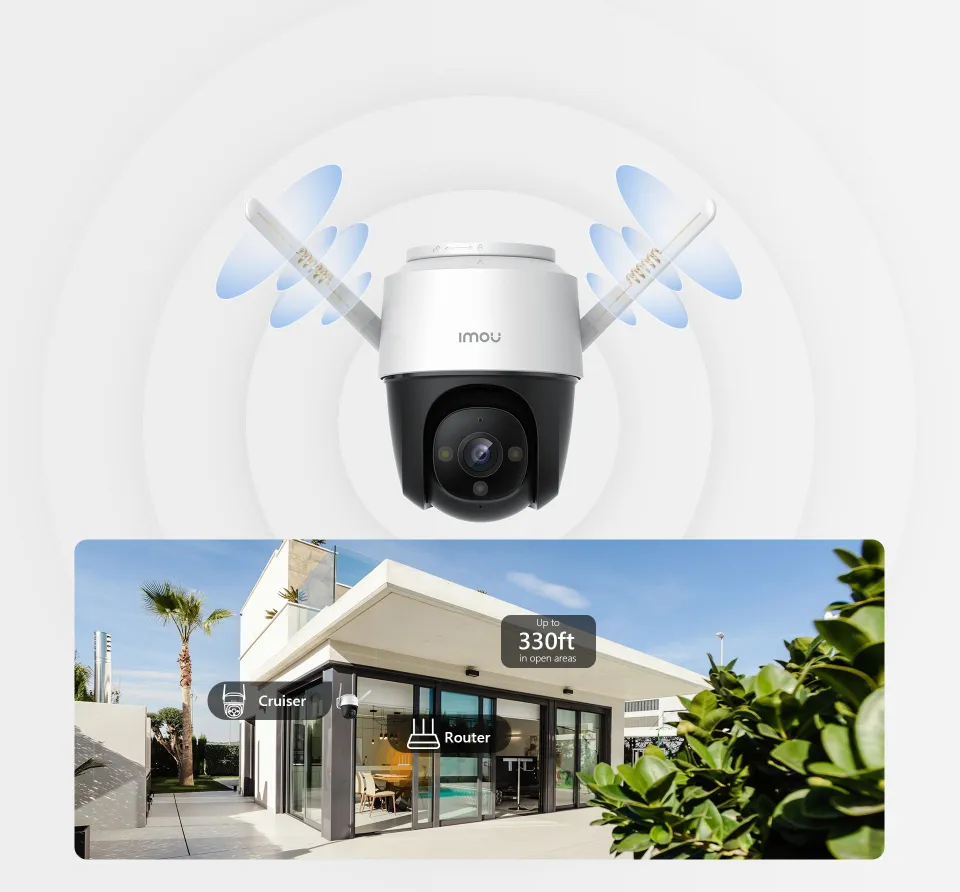 Cámara IP cruiser se+, domo PT plástica - Imagen 2