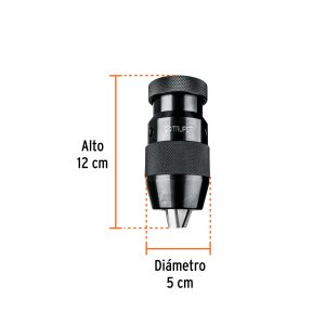 BROQUERO DE 5/8' PARA TALADRO DE PISO, TRUPER